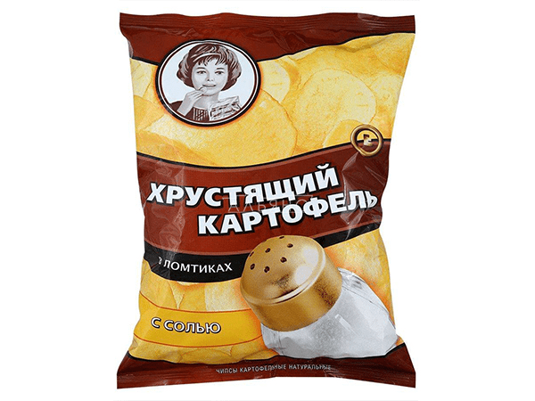 Картофельные чипсы "Девочка" 40 гр. в Софрино