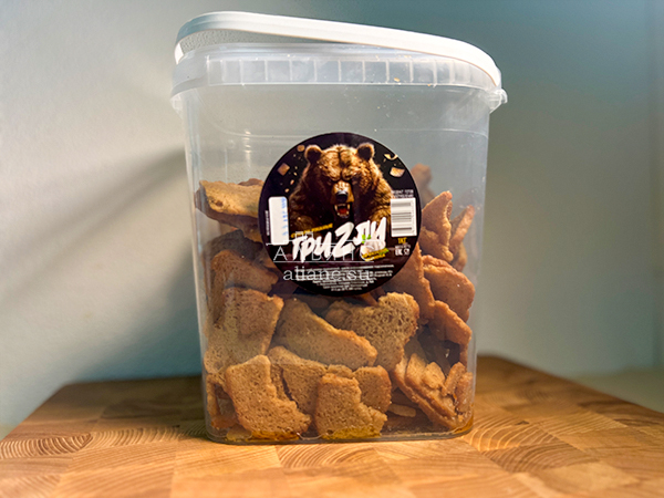 Ведро Ржаные гренки с чесноком в Софрино