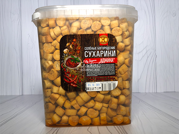 Сухарики с аджикой в Софрино