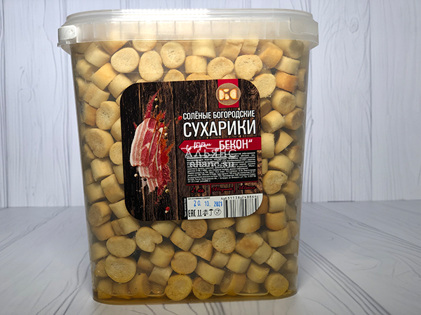 Сухарики с беконом в Софрино
