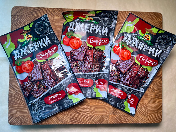 Джерки из индейки "Баффало" 45 гр. в Софрино