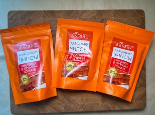 Мясо (АЛЬЯНС) вяленое утка 500гр 