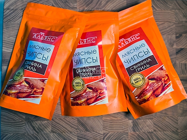 Мясо (АЛЬЯНС) вяленое свинина "Гриль" 50 гр. в Софрино