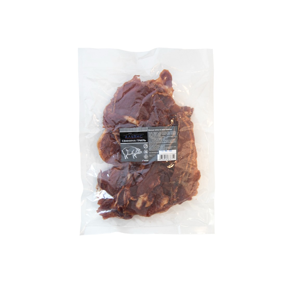 Мясо (АЛЬЯНС) вяленое свинина гриль (500гр) в Софрино