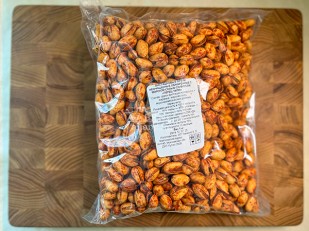 Гренки черные со вкусом сметаны и лука: Фисташка со вкусом 