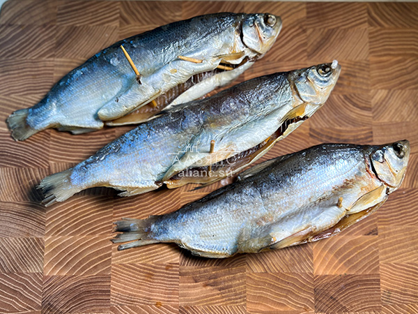 Пелядь вяленая крупная потрошеная в Софрино